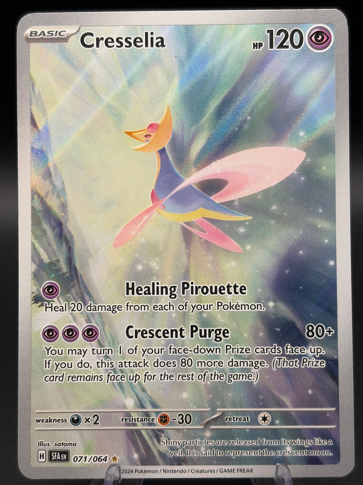 Pokémon TCG: 2024 Cresselia 071/064 S&V: Shrouded Fable