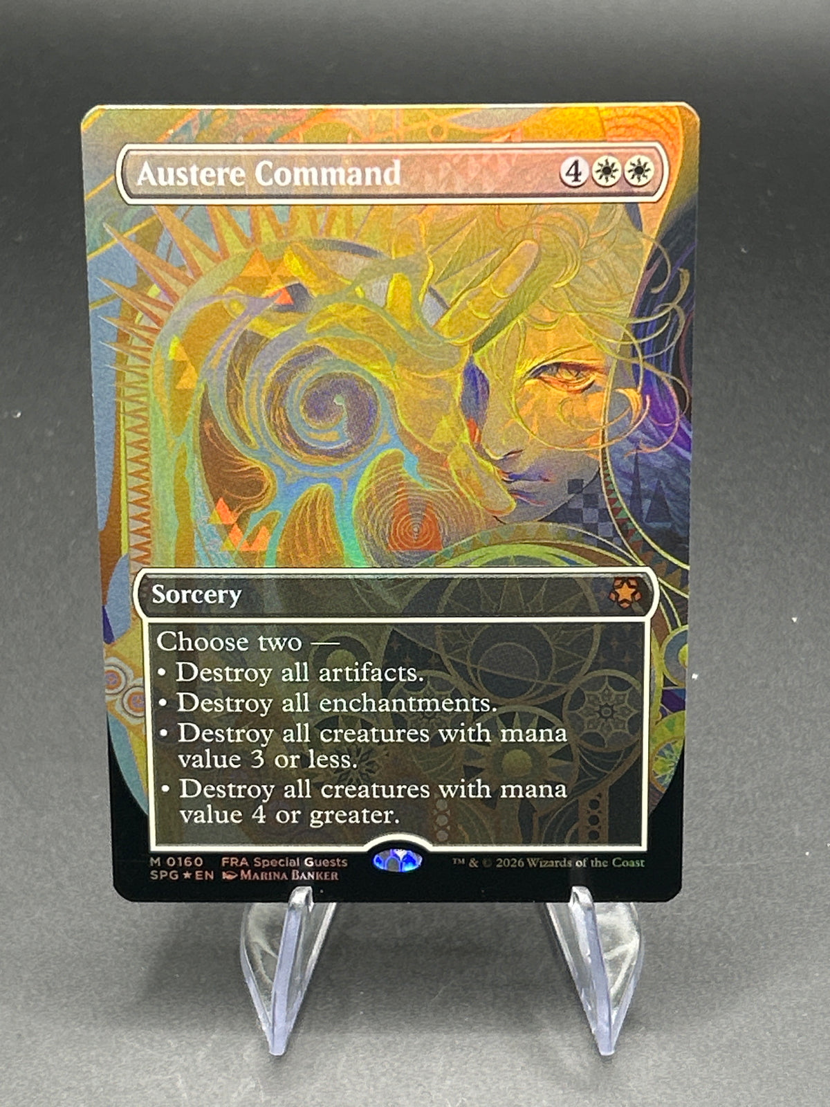 Magic The Gathering: Austere Command (Borderless) - Special Guests (SPG)