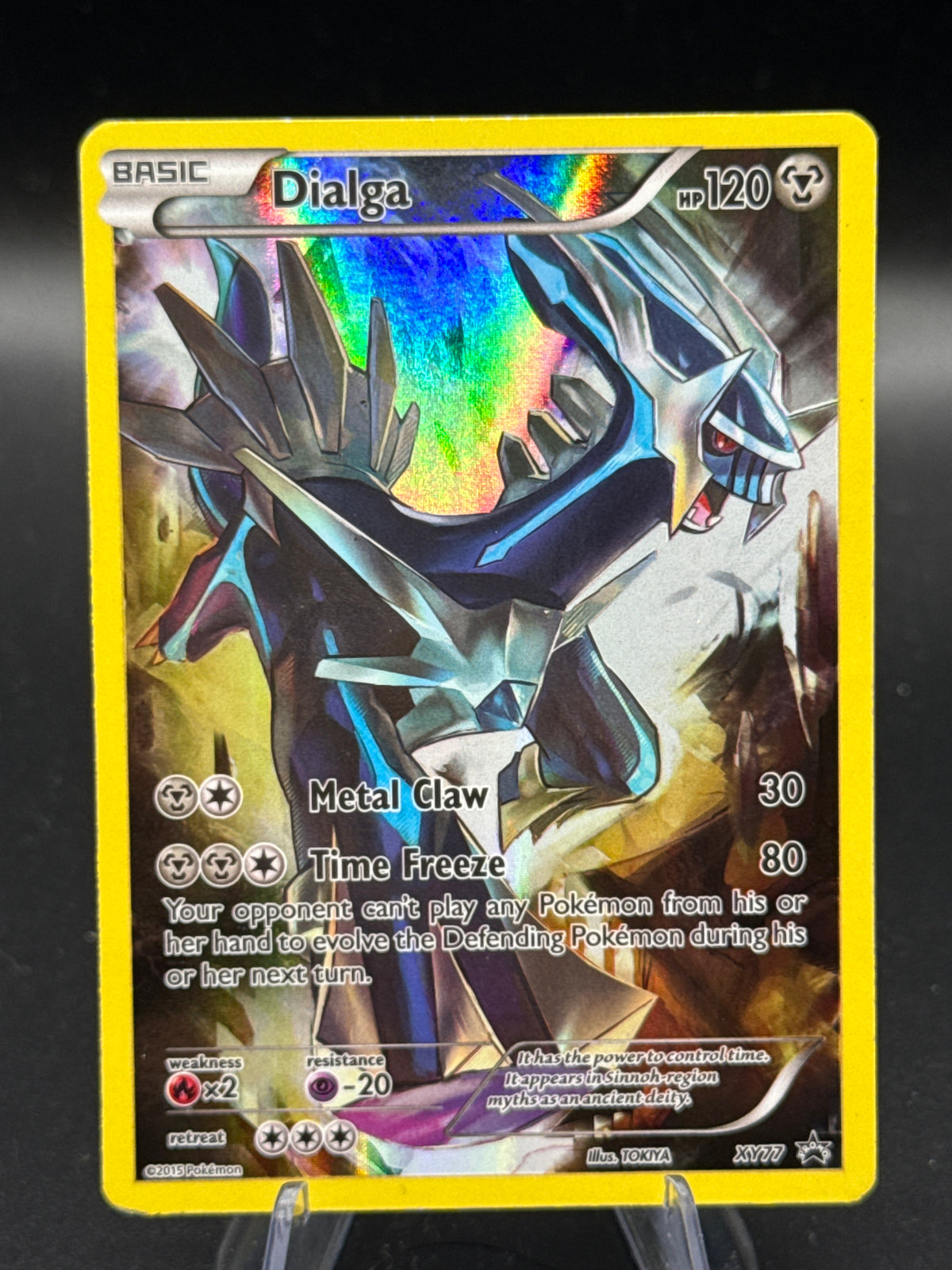 Pokémon TCG: 2015 Dialga - XY77 - XY: Promos