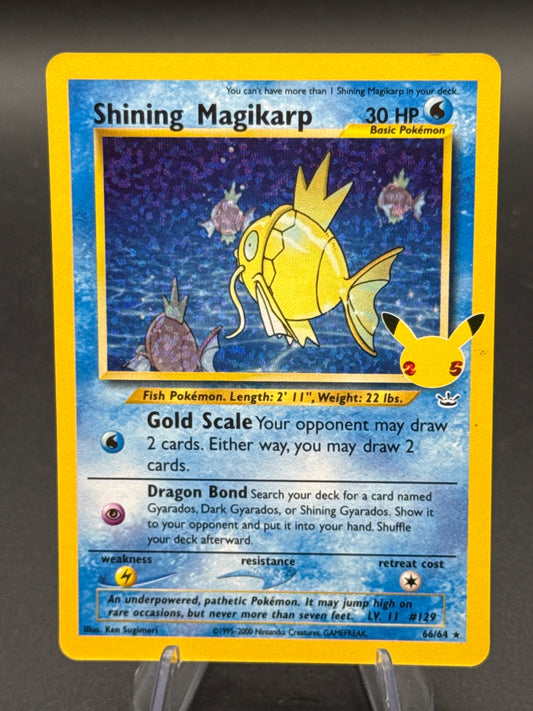 Pokémon TCG: 2021 - Shining Magikarp - 66/64 - SWSH: Celebrations Classic Collection