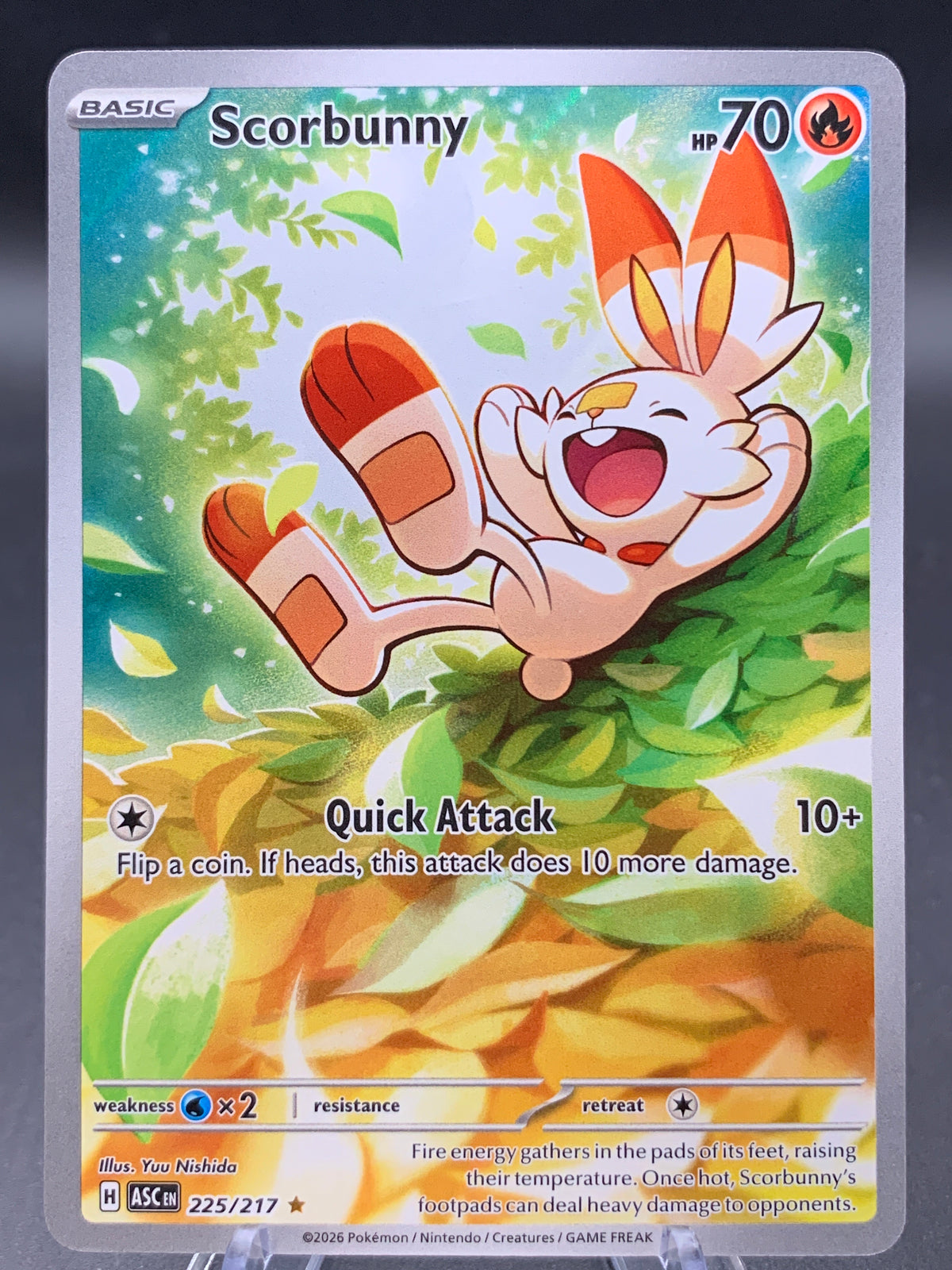 Pokémon TCG: 2026 Scorbunny - 225/217 - ME: Ascended Heroes