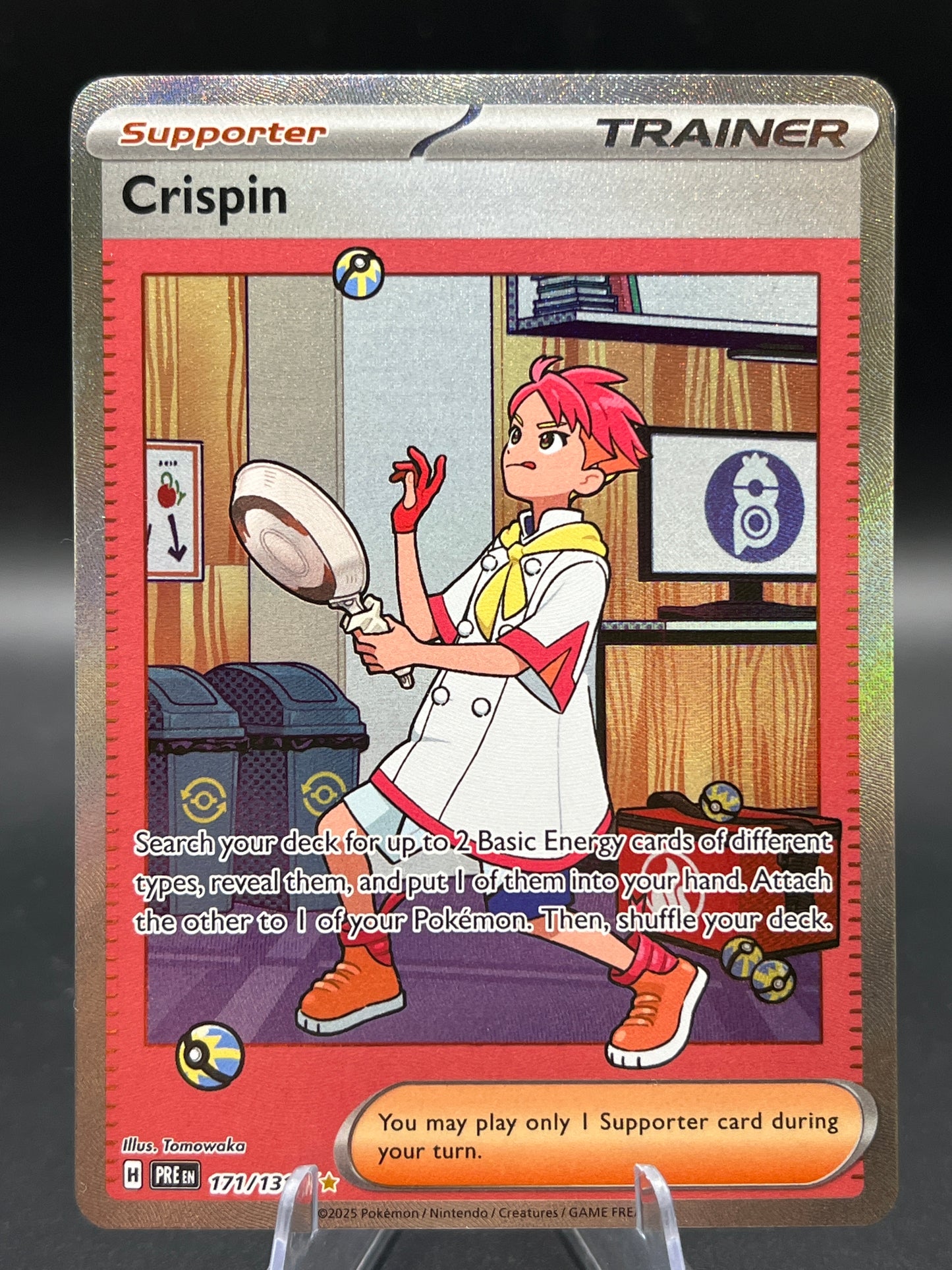 Pokémon TCG: 2025 Crispin 171/131 SV: Prismatic Evolutions
