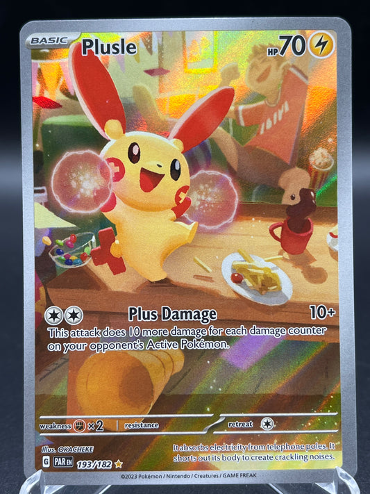 Pokémon TCG: 2023 Plusle 193/182 SV: Paradox Rift