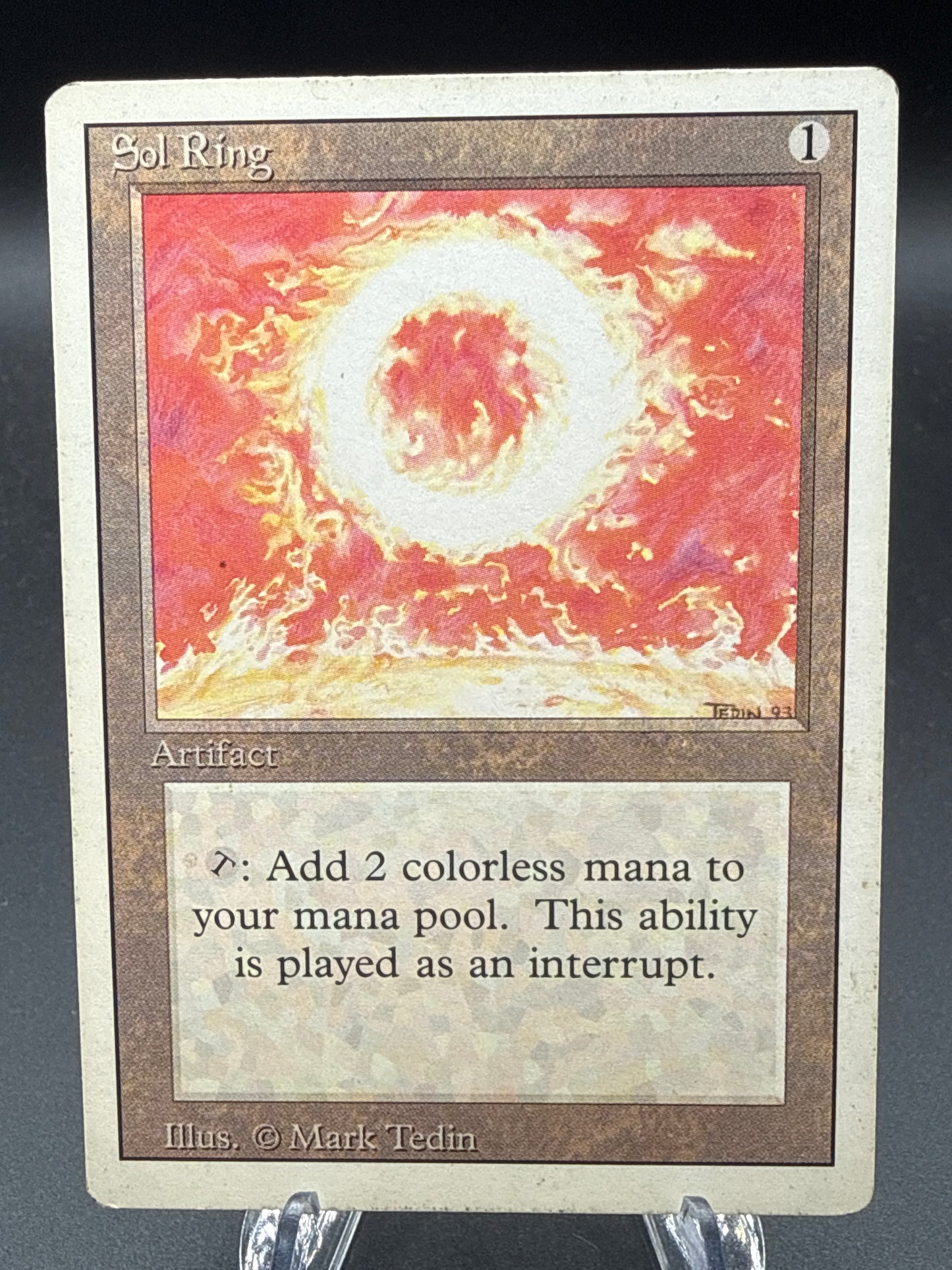 MTG TCG:  Sol Ring - Revised Edition - 3ED