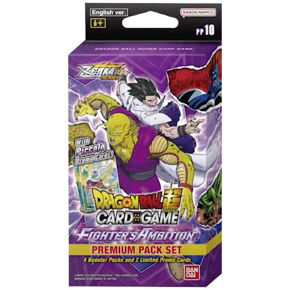 Dragon Ball Super TCG: Fighter's Ambition Premium Pack Set PP10