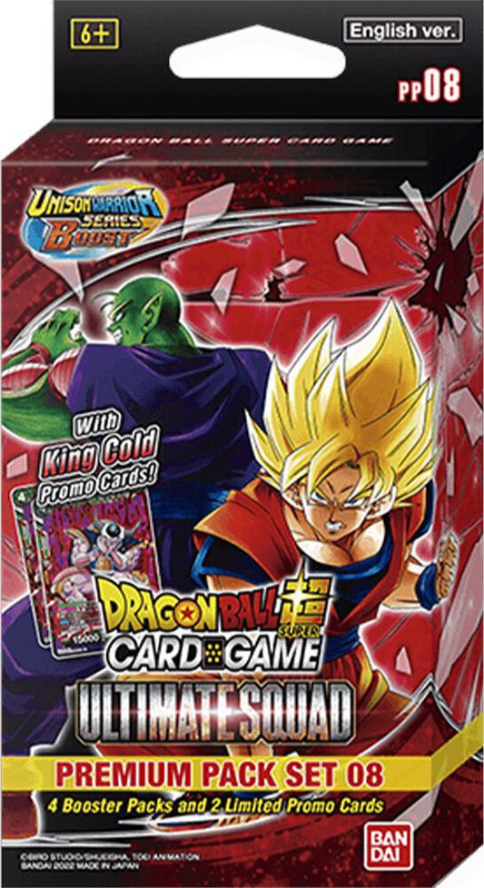 Dragon Ball Super TCG: Ultimate Squad Premium Pack Set PP08