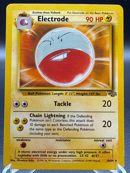 Pokémon TCG: 1999 Electrode 18/64 Jungle