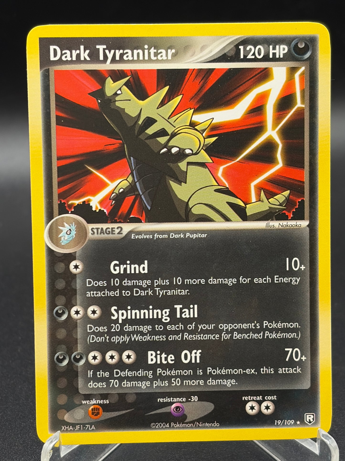Pokémon TCG: Dark Tyranitar - 019/109 - Team Rocket Returns (RR) MP