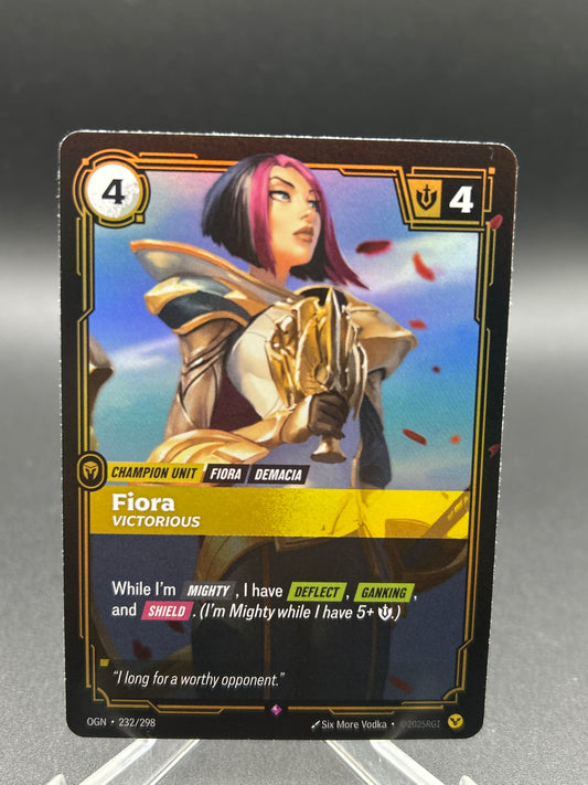 Riftbound TCG: Fiora 232/298 - Victorious - Origins