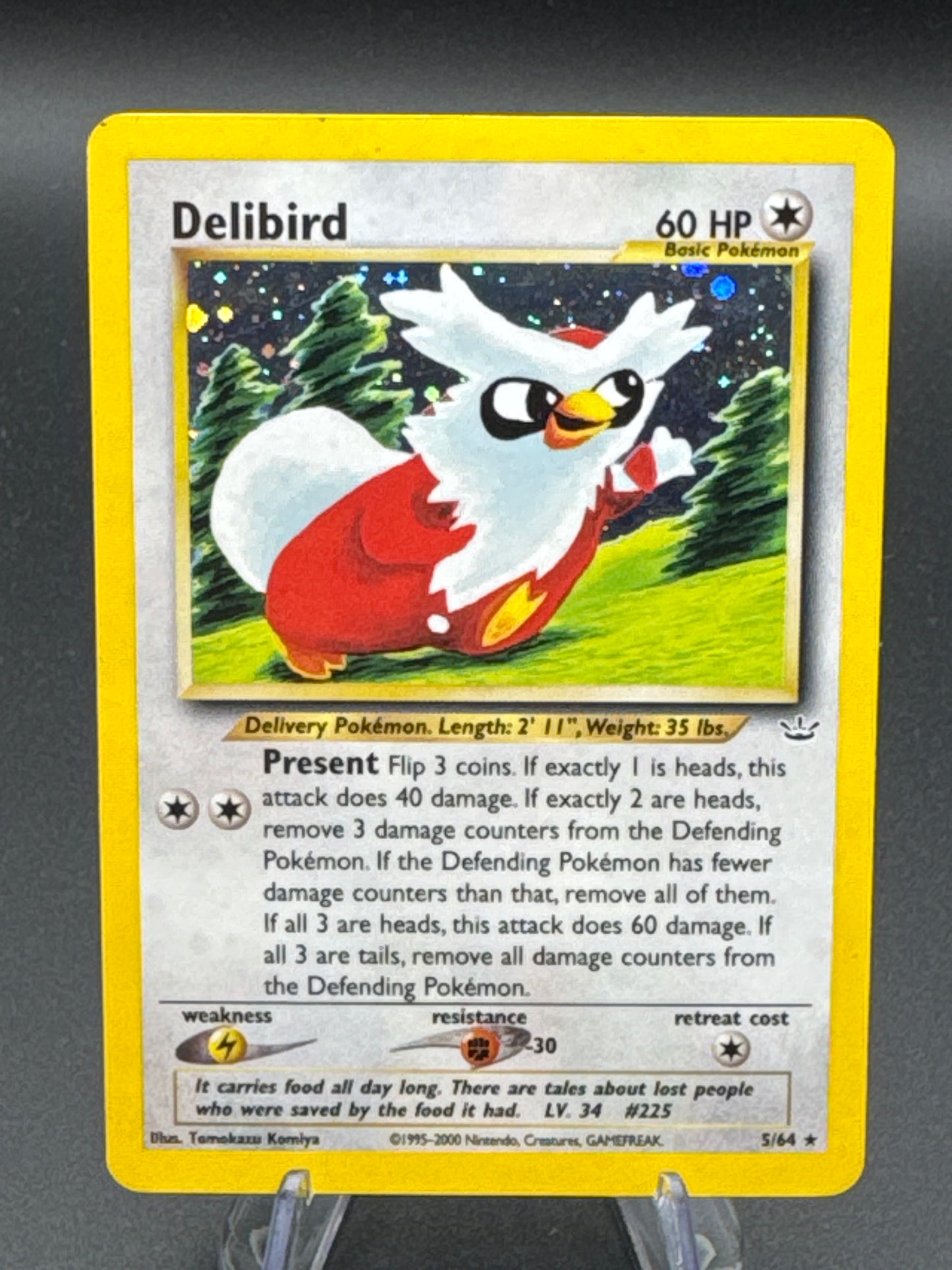 Pokémon TCG: 1995 Delibird 5/64 - Neo Revelation