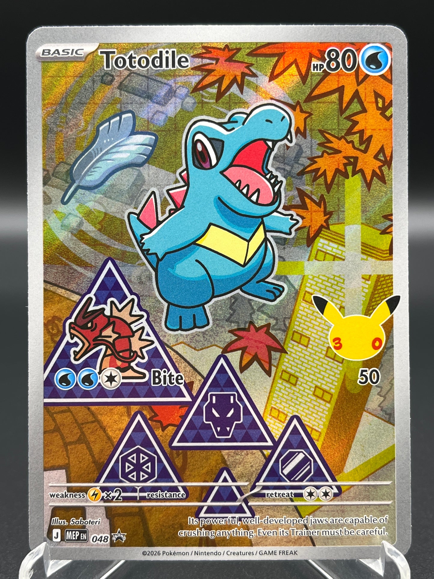Pokémon TCG: 2026 Totodile 048 - ME: Mega Evolution Promo
