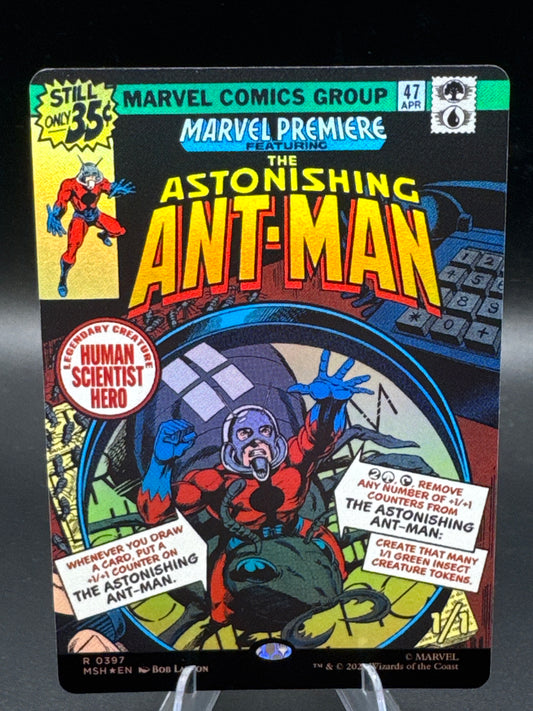 MTG TCG: The Astonishing Ant-Man (Borderless) (Foil) - 0397 - Marvel Super Heroes (MSH)