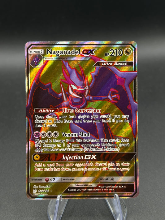 Pokémon TCG: 2019 Naganadel GX (Full Art) 230/236 - SM - Unified Minds (SM11)