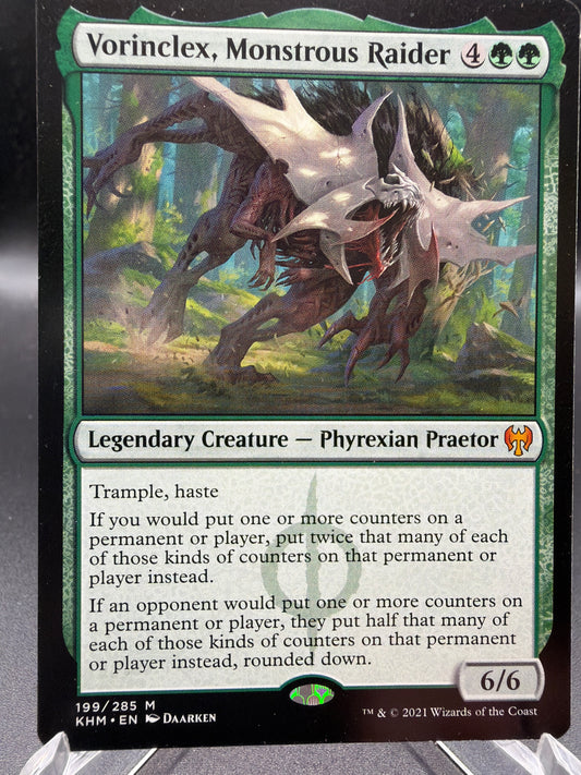 MTG TCG: Vorinclex, Monstrous Raider - Kaldheim (KHM)