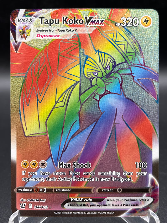 Pokémon TCG: 2021 Tapu Koko VMAX - 166/163 - S&S: Battle Styles