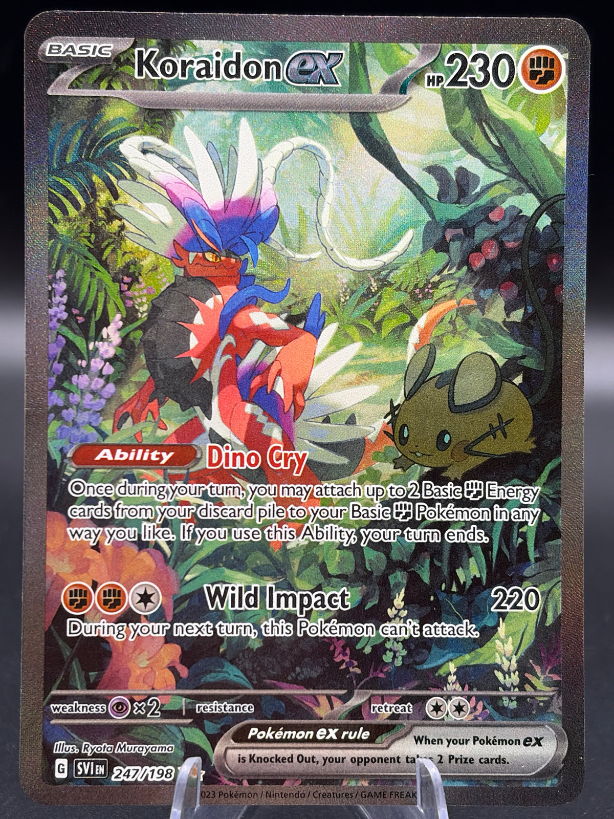 Pokémon TCG: 2023 Koraidon ex - 247/198 - SV01: Scarlet & Violet Base Set