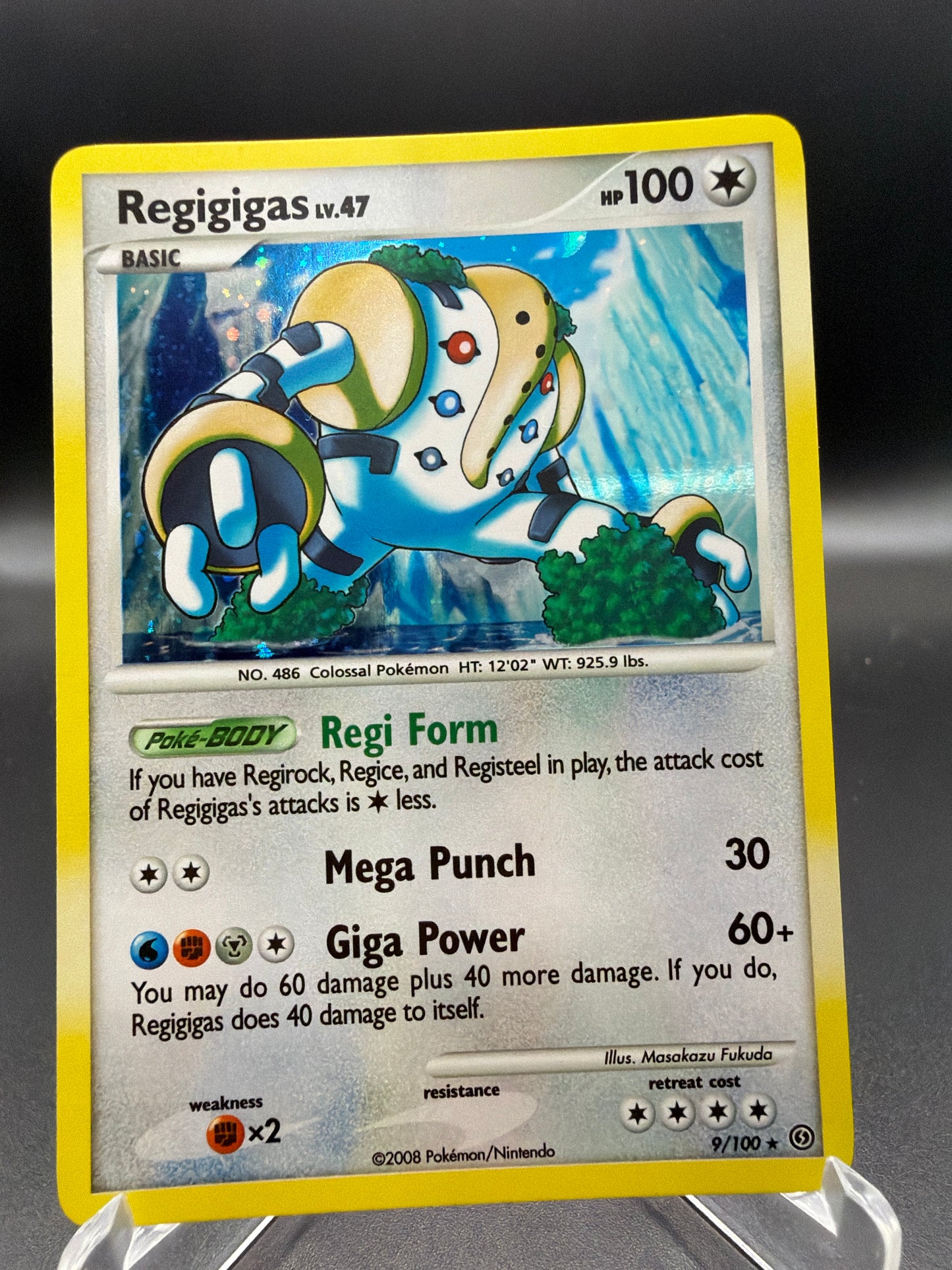 Pokémon TCG: 2008 Regigigas - 9/100 - Stormfront (SF)