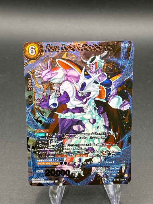 Dragon Ball TCG: 2026 Frieza, Cooler, & King Cold, Trinity - Three Glorious Fighters (BT30)