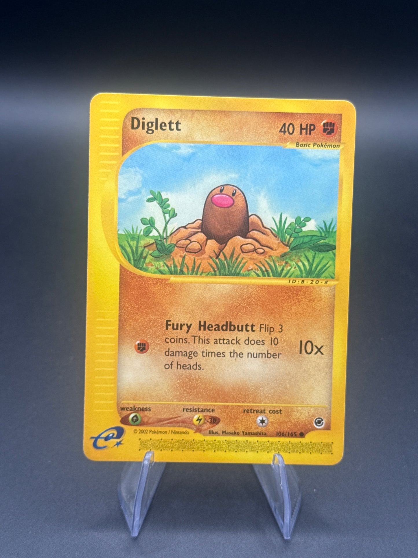 Pokémon TCG: 2002 Diglett 106/165 - Expedition