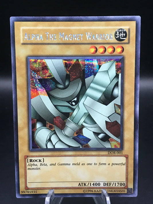 Yu-Gi-Oh! TCG Alpha the Magnet Warrior DOR-001
