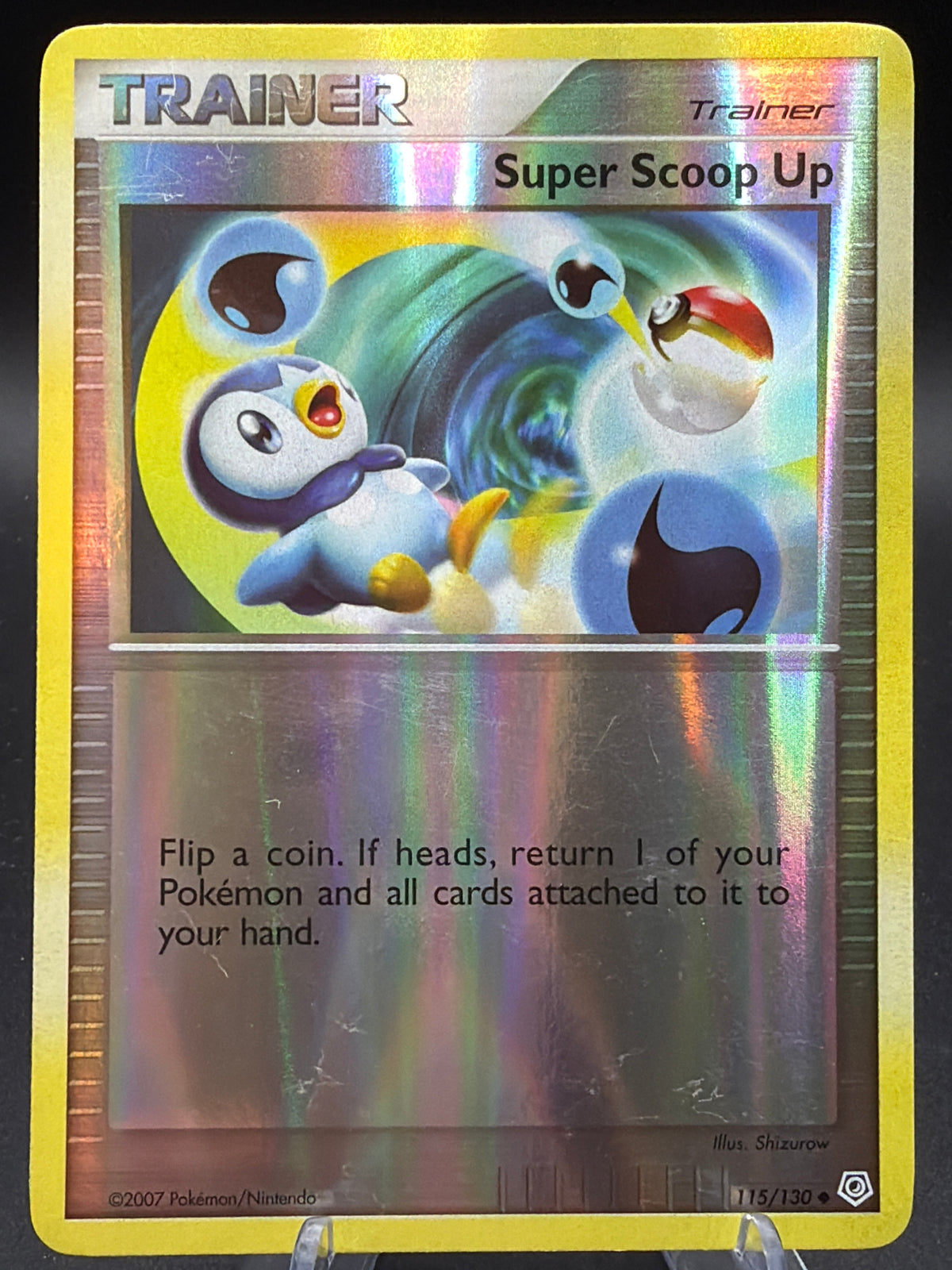 Pokémon TCG: 2007 Super Scoop Up - Diamond and Pearl (DP) (Reverse Holo)
