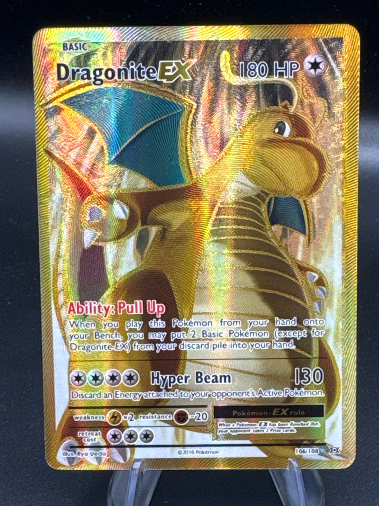 Pokémon TCG: 2016 Dragonite EX - 106/108 - XY: Evolutions