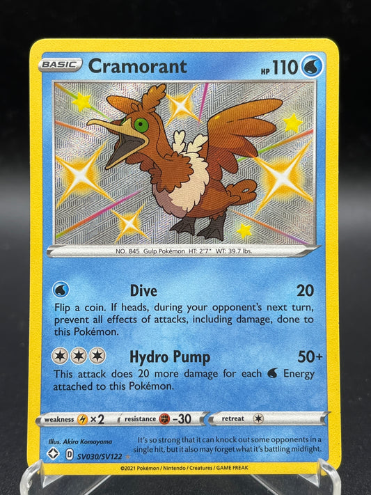 Pokémon TCG: 2021 Cramorant SV030/SV122 - Shining Fates: Shiny Vault