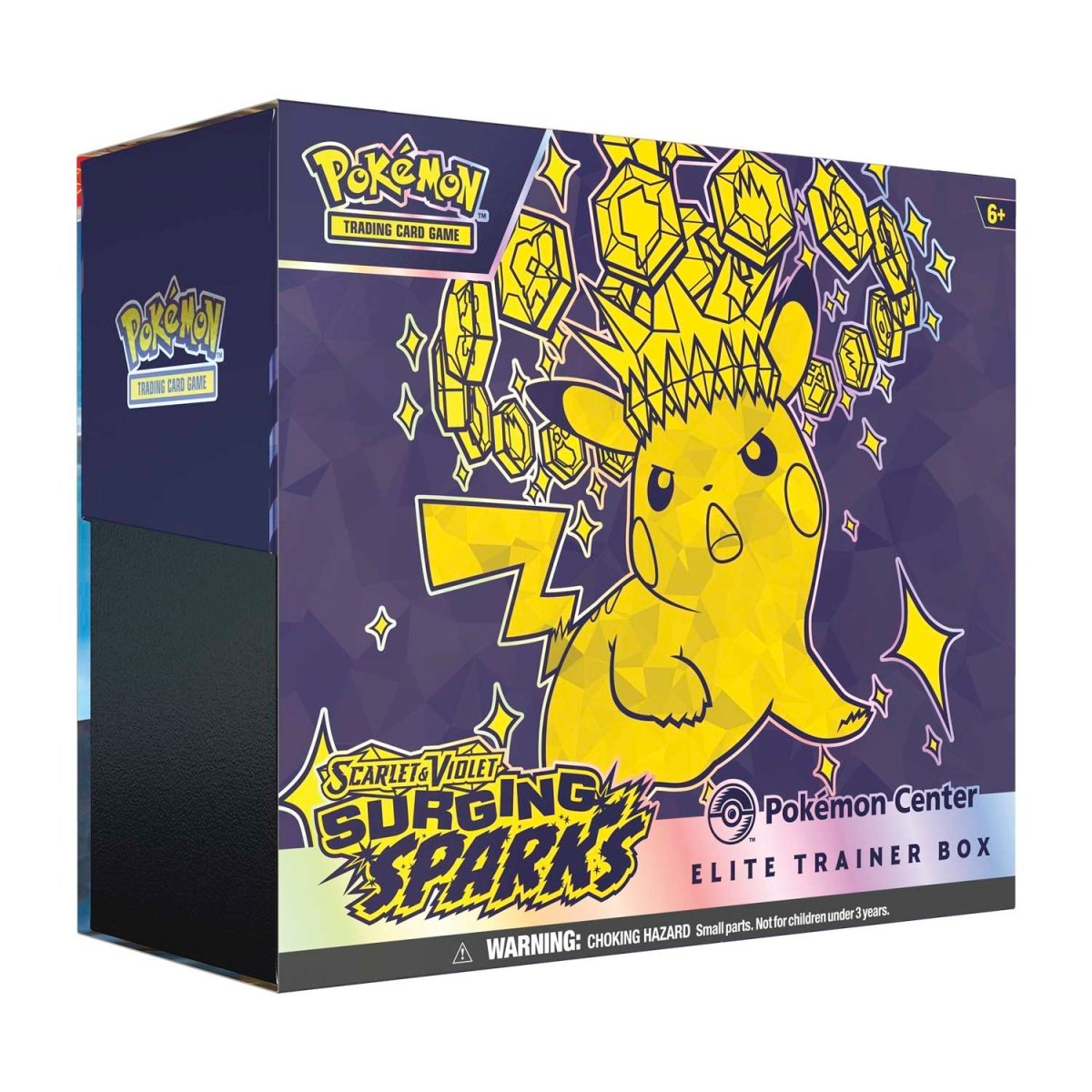 Pokémon TCG: Scarlet & Violet - Surging Sparks - Pokémon Center - Elite Trainer Box