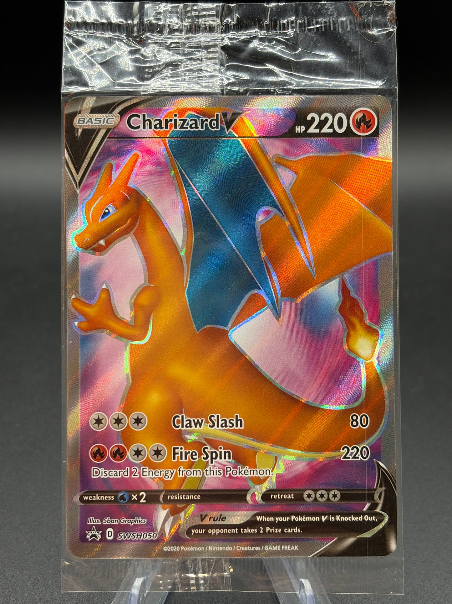 Pokémon: 2020 Charizard V SWSH050 Sword & Shield Promo