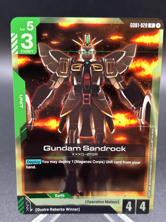Gundam TCG: Gundam Sandrock - Newtype Rising (GD01)
