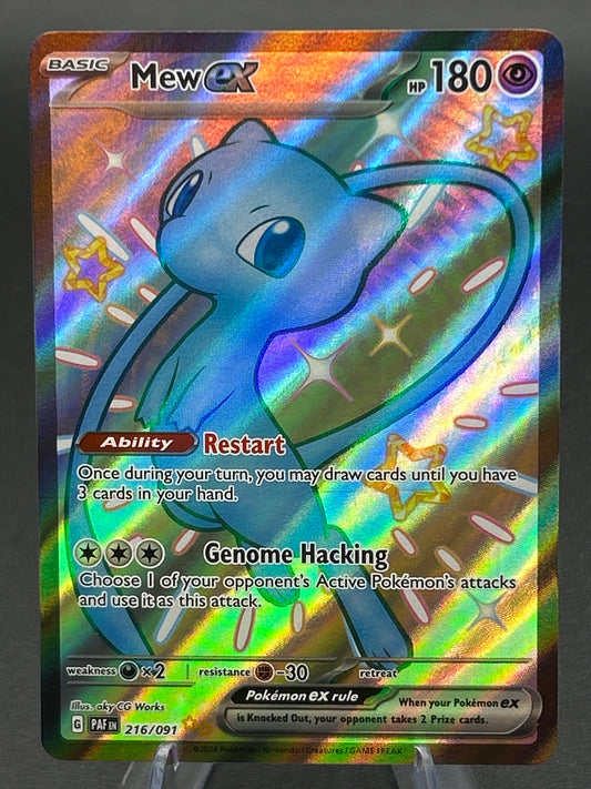 Pokémon TCG: 2024 Mew ex 216/091 SV: Paldean Fates