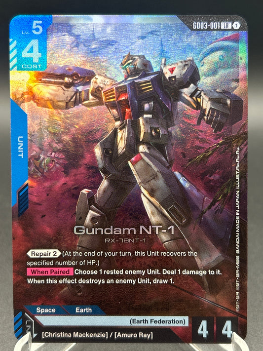 Gundam TCG: 2026 Gundam NT-1 - Steel Requiem (GD03)