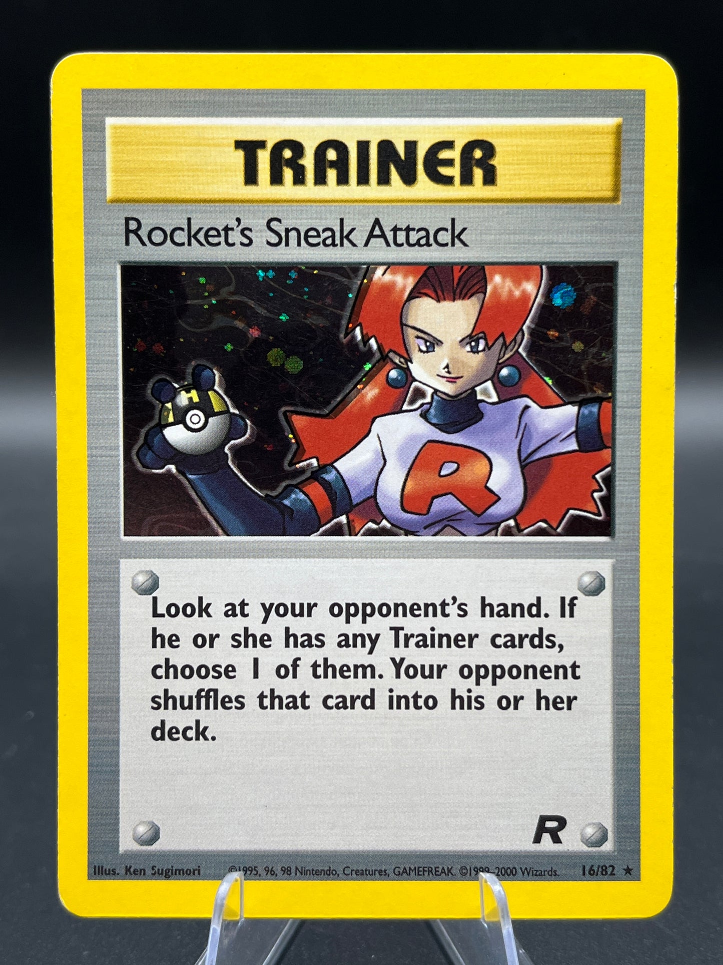 Pokémon TCG: 2000 Rocket's Sneak Attack 16/82 - Team Rocket Holo