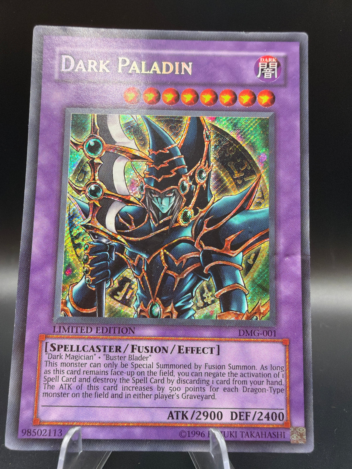 Yu-Gi-Oh! TCG: Dark Paladin - Limited Edition - DMG-001 Duel Master’s Guide