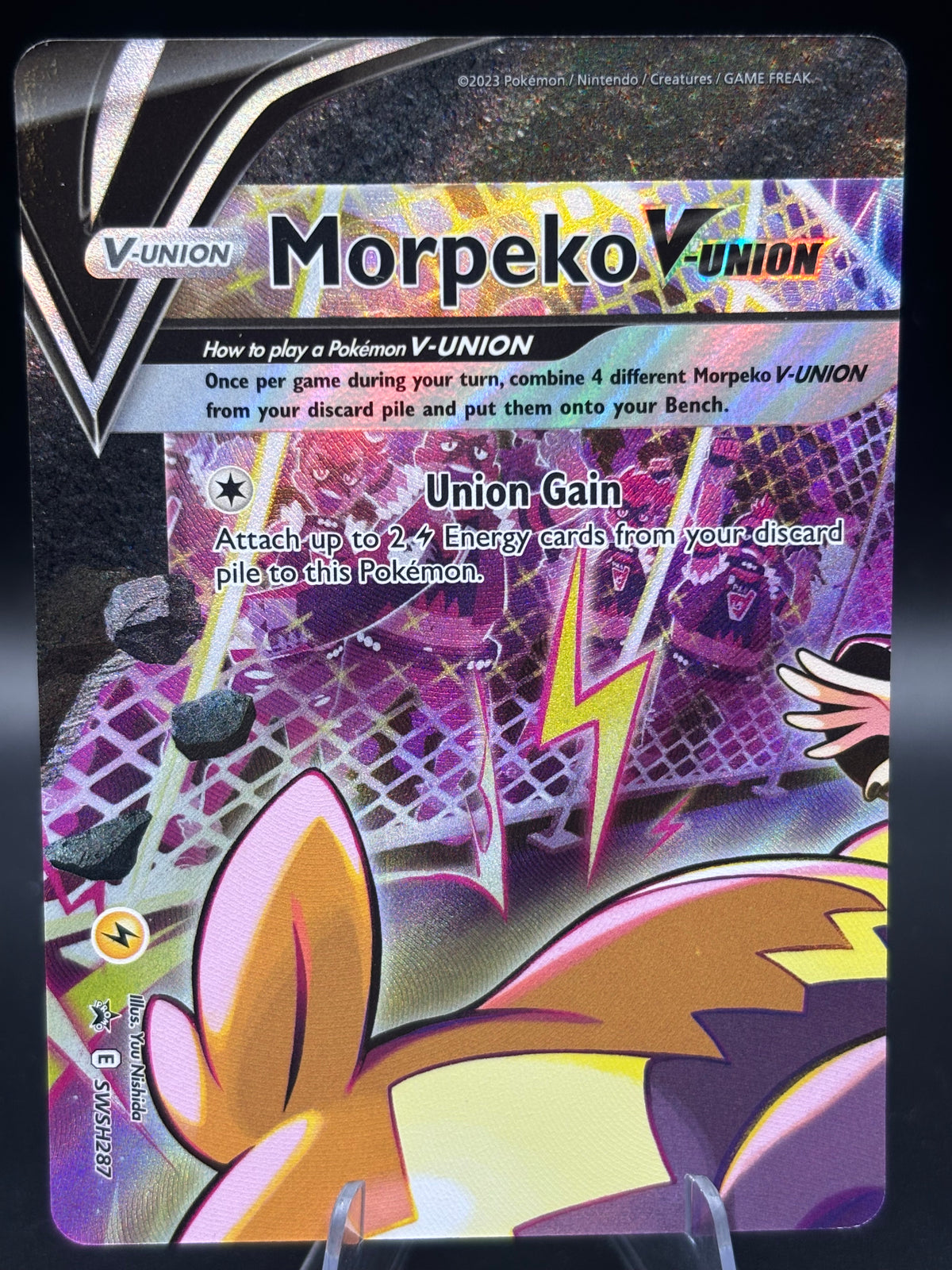 Pokemon TCG: Morpeko V-Union - SWSH287 - SWSH: Sword & Shield Promo Cards (SWSD)