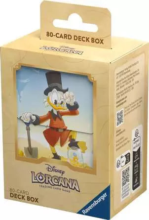 Disney Lorcana: Into the Inklands Deck Box - Scrooge McDuck