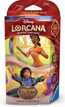 Disney Lorcana: Reign Of Jafar Starter Deck (Amber & Amethyst)