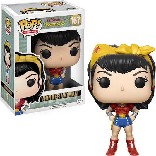 Funko PoP! Heroes: DC Comic Bombshells - Wonder Woman  167