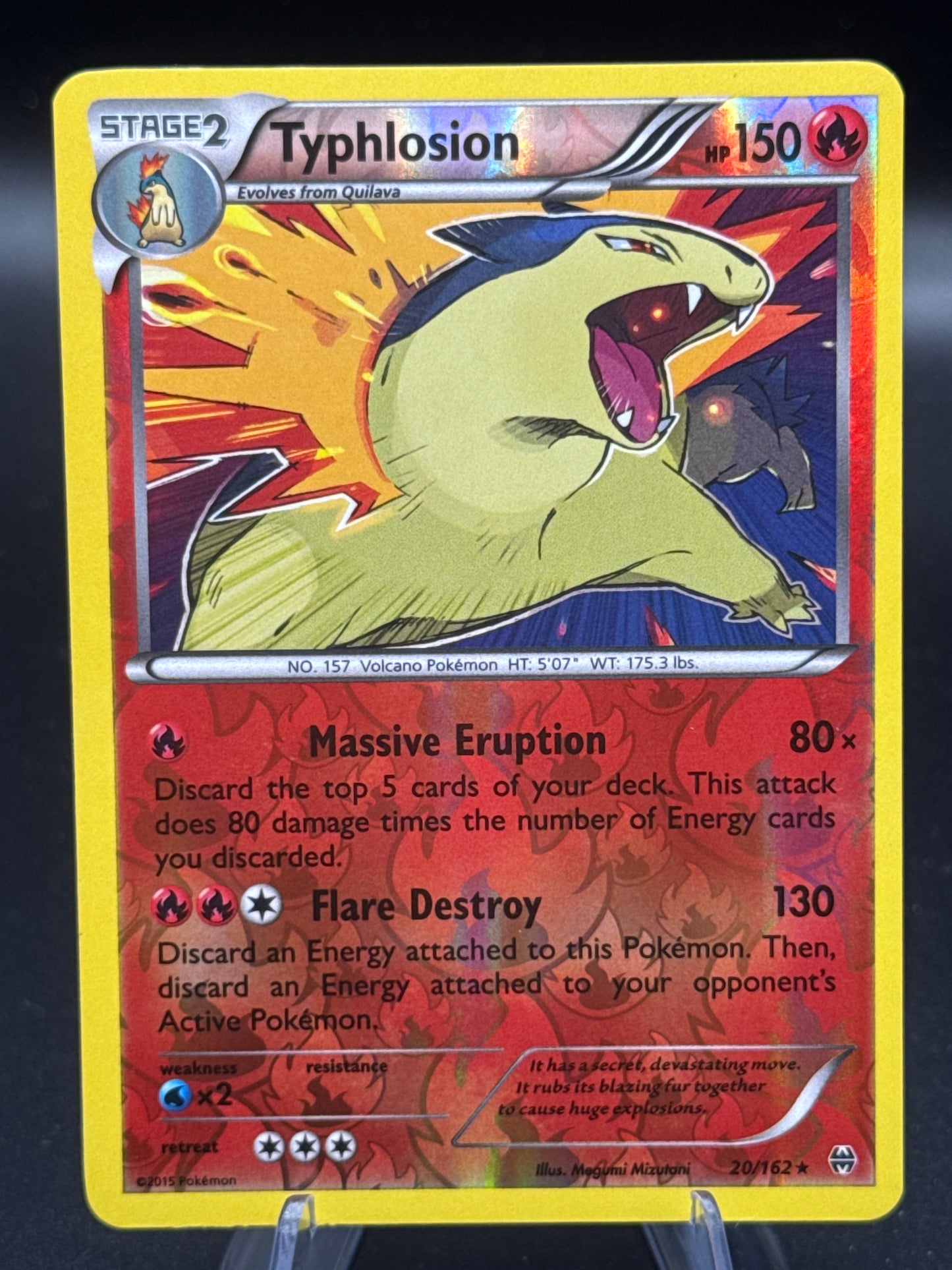 Pokémon TCG: 2015 Typhlosion - 20/162 - XY: BREAKthrough Reverse-Holo