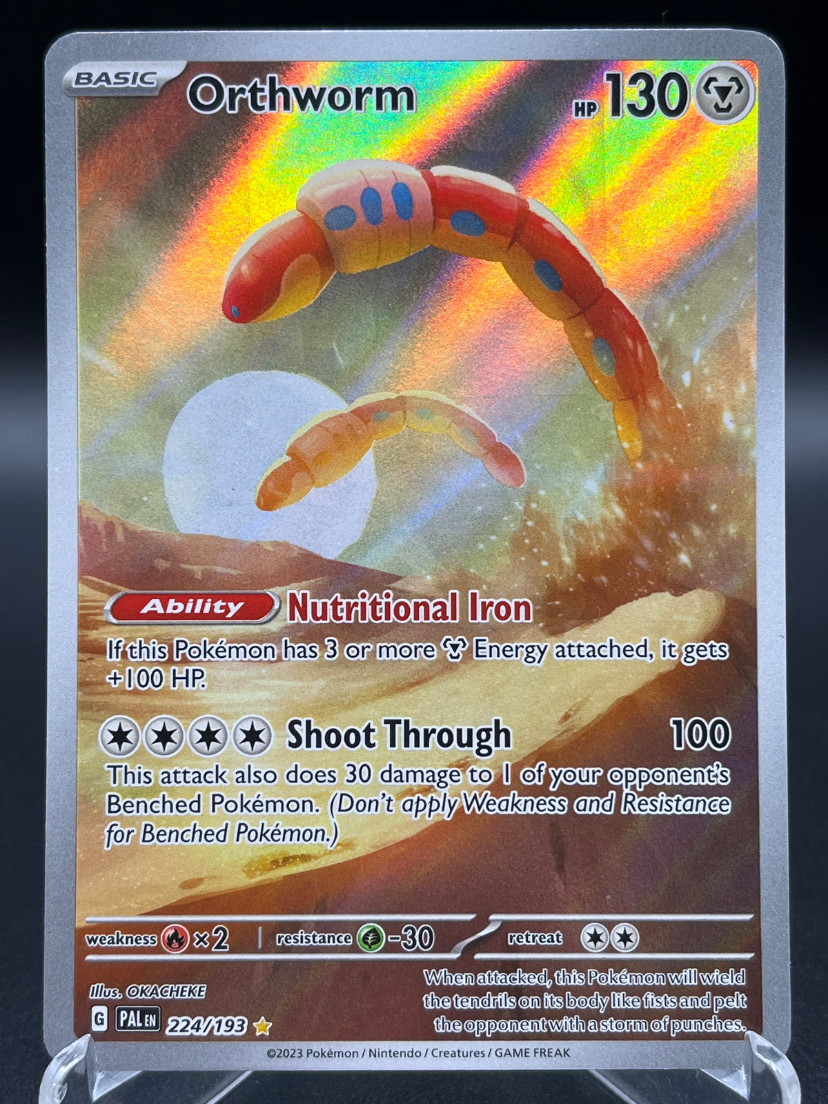 Pokémon TCG: 2023 Orthworm 224/193 SV: Paldea Evolved