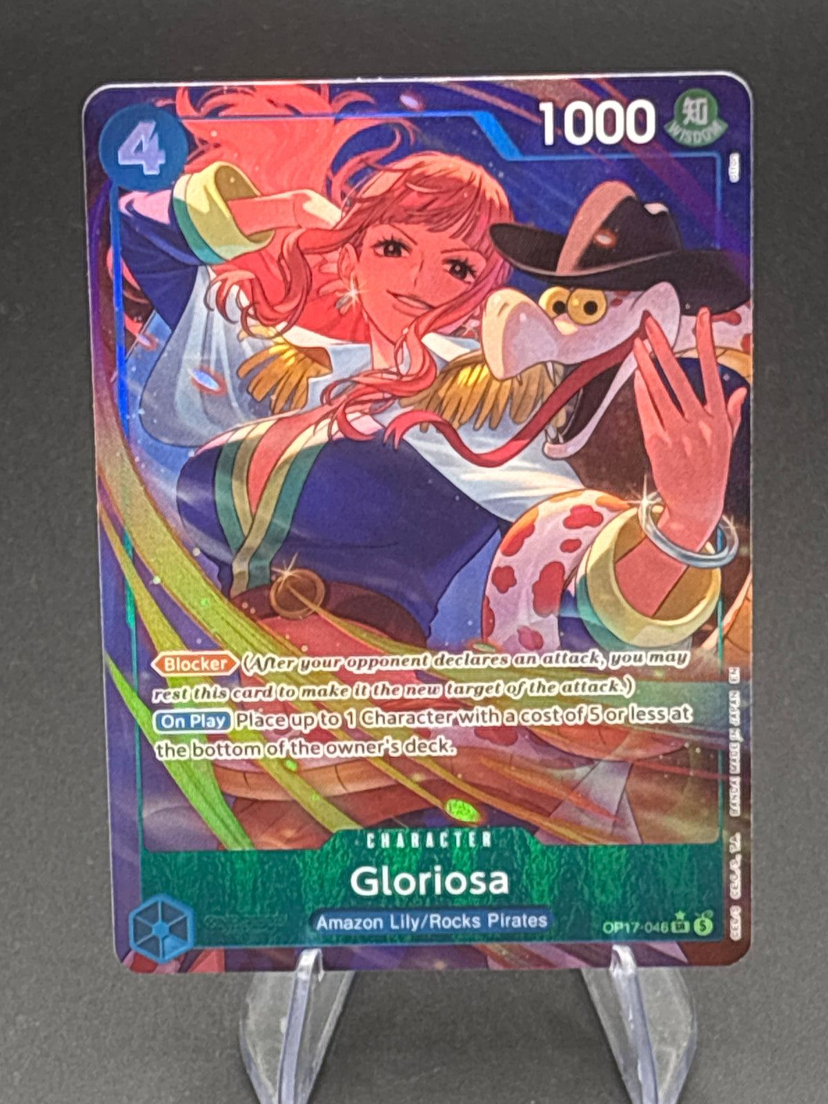 One Piece TCG: Gloriosa (Alternate Art) - The World's Strongest Warriors (OP17)