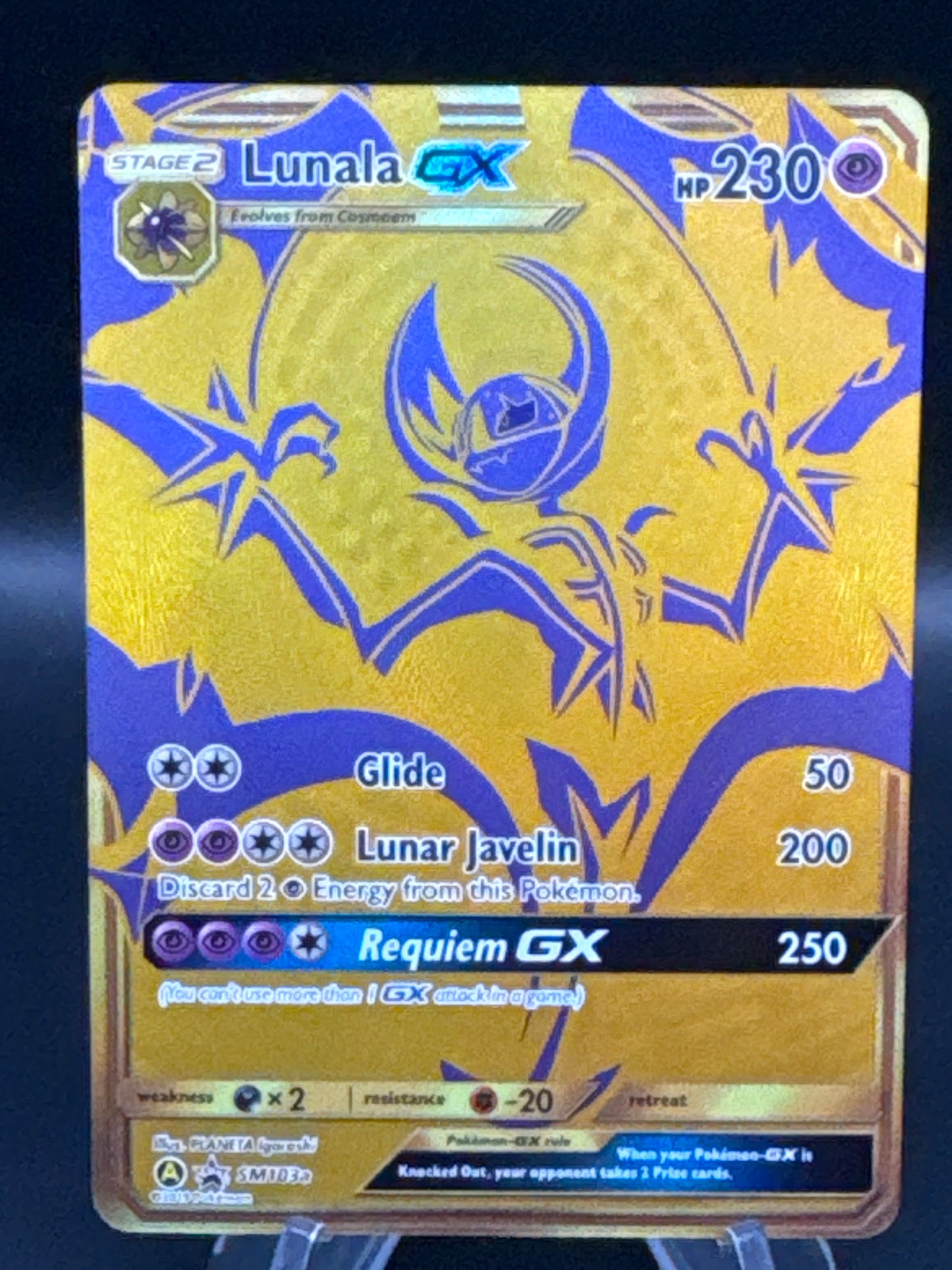 Pokémon TCG: 2019 Lunala GX - SM103a - SM: Promos
