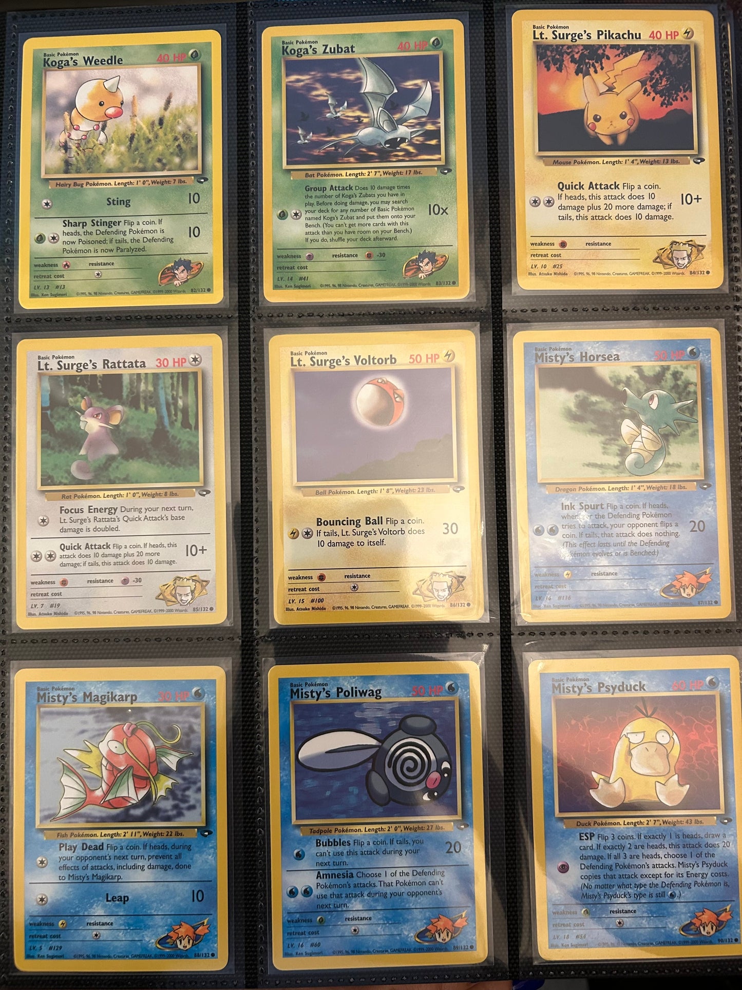 Pokémon TCG: Complete Gym Challenge Full Set - NM/LP