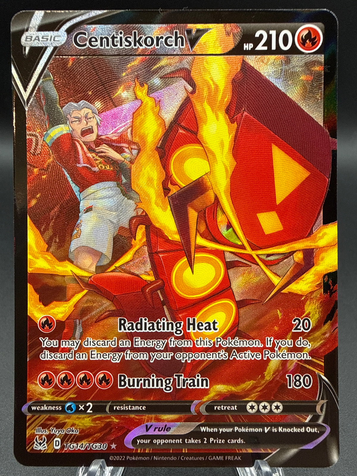 Pokémon TCG: 2022 Centiskorch V - TG14/TG30 - SWSH: Lost Origin Trainer Gallery