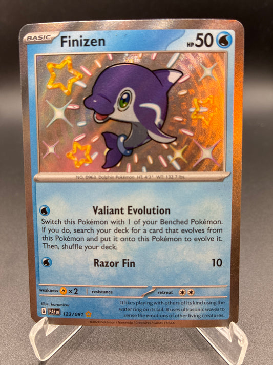 Pokémon TCG: 2024 Finizen 123/091 S&V Paldean Fates Baby Shiny