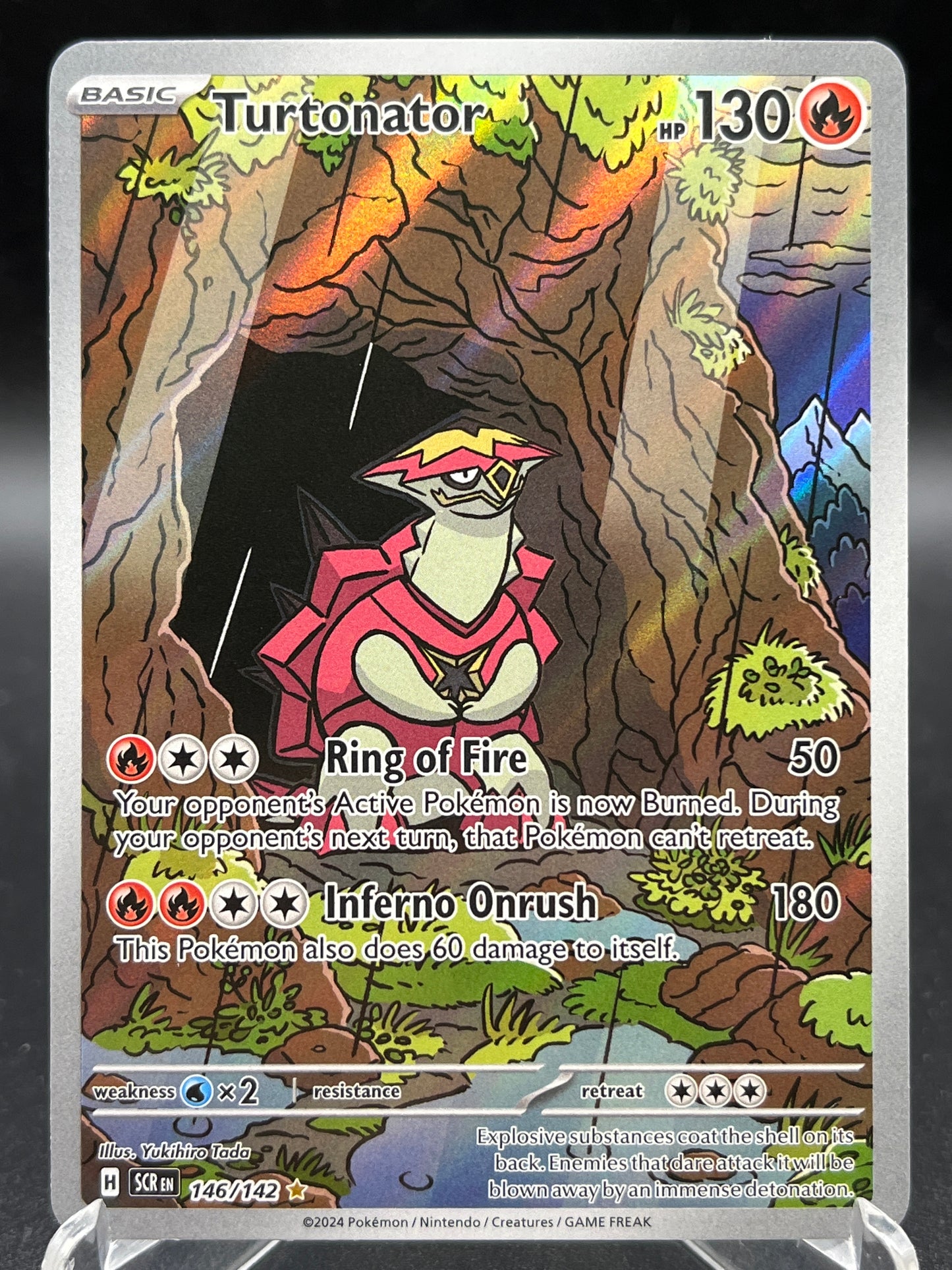 Pokémon TCG: 2024 Turtonator 146/142 SV: Stellar Crown