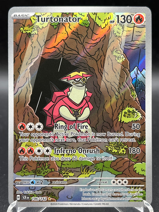 Pokémon TCG: 2024 Turtonator 146/142 SV: Stellar Crown