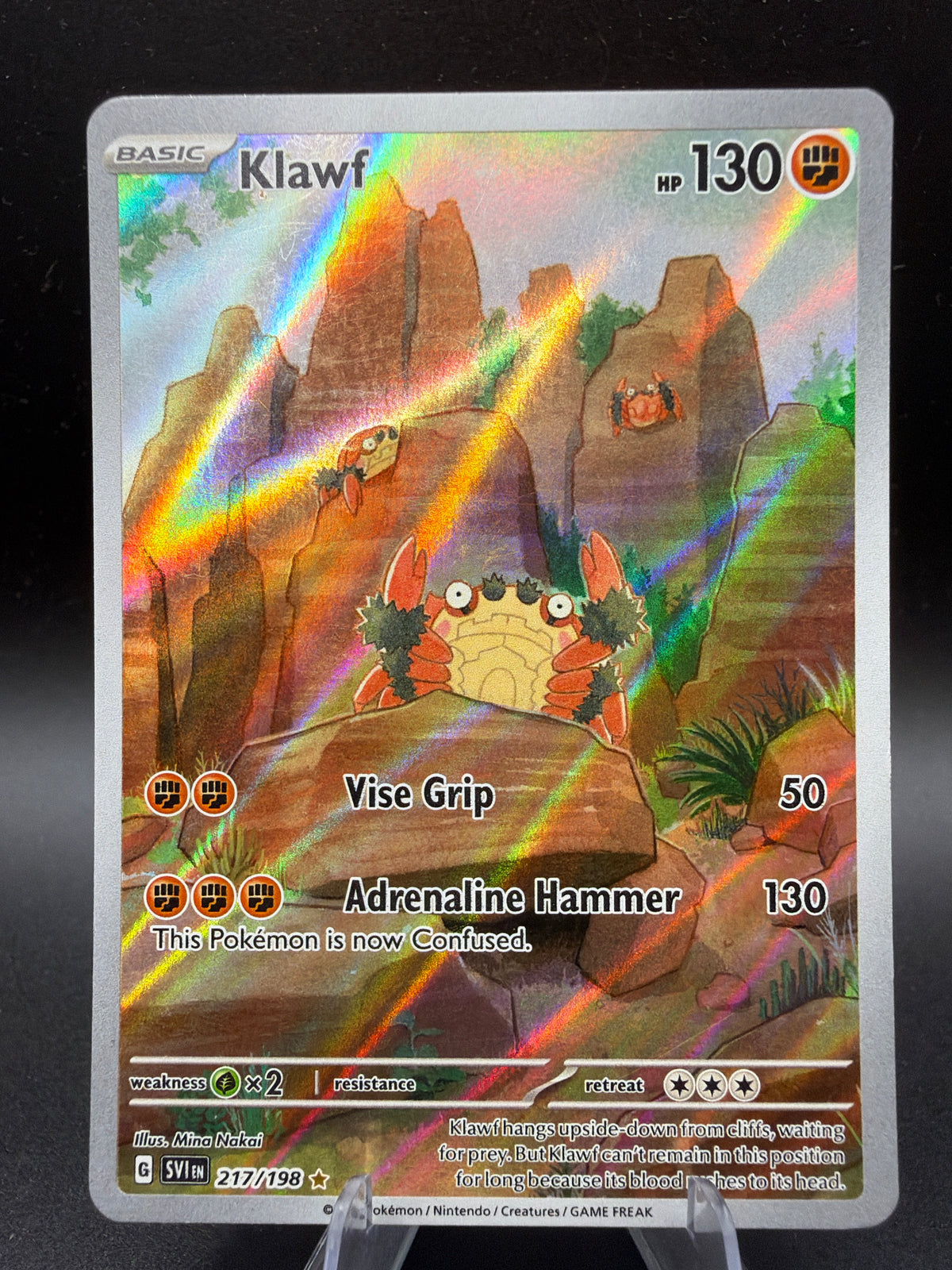 Pokémon TCG: 2023 Klawf 217/198 SV: Scarlet & Violet Base