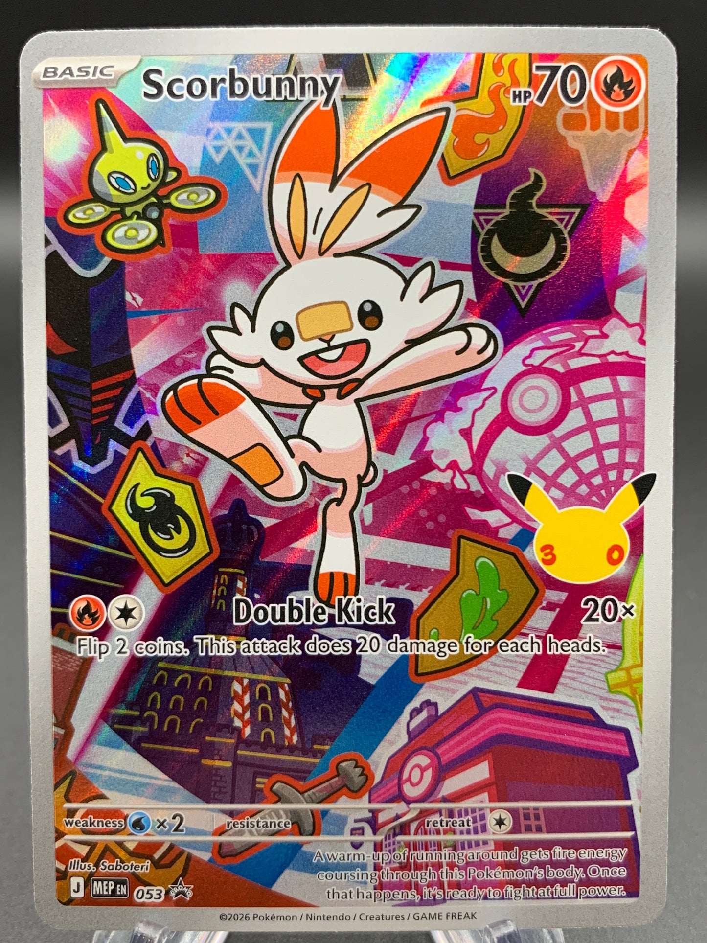 Pokémon TCG: 2026 Scorbunny - #053 - ME: Mega Evolution Promos