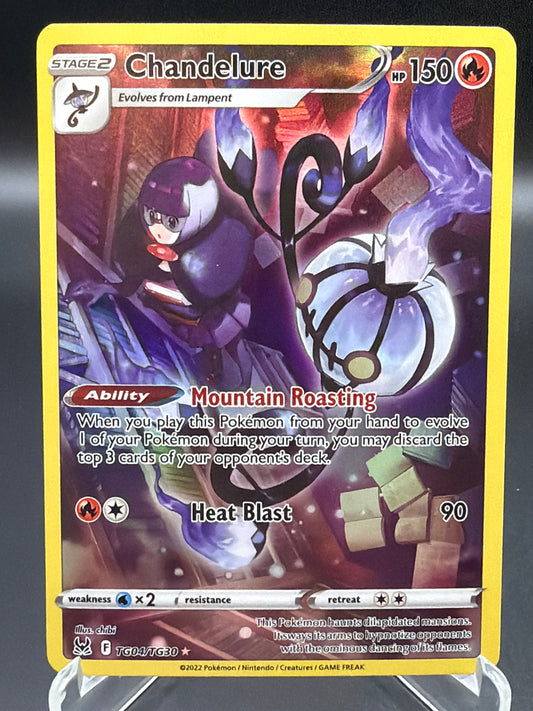 Pokémon TCG: 2022 Chandelure - TG04/TG30 - SWSH: Lost Origin Trainer Gallery